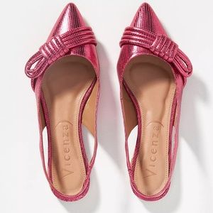 NWOB Vicenza Slingback Flats Size 37/6